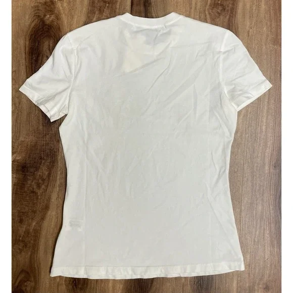Proenza Schouler New York White Label Women's Solid Stretch Jersey T Shirt Sz S - Picture 2 of 9